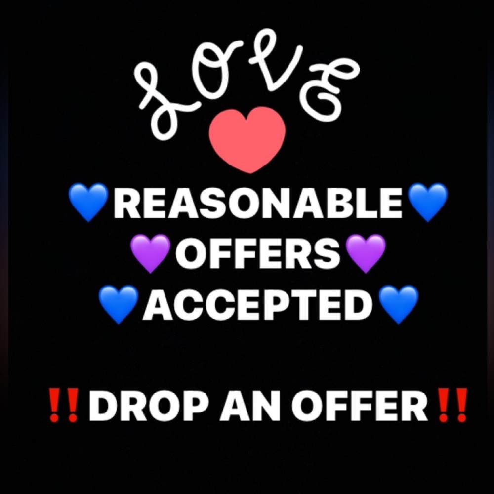 REASONABLE OFFERS ACCEPTED‼️‼️